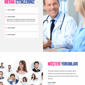 Hastane yönetim sistemi, klinik yönetim scripti, online randevu sistemi, PHP sağlık scripti, doktor web sitesi, hastane web sitesi, randevu takibi, hasta yönetimi, tıbbi bölüm yönetimi, klinik yazılımı, profesyonel web sitesi, sağlık sektörü, hasta yorumları.