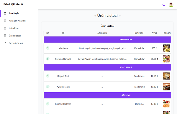 QR menü, dijital menü, temassız menü, restoran menüsü, kafe menüsü, online menü, menü yönetim sistemi, QR kod menü, akıllı menü, dijital sipariş, menü uygulaması, menü paneli, QR kod, restoran teknolojileri, yeme-içme sektörü, modern menü, hijyenik menü, mobil menü.